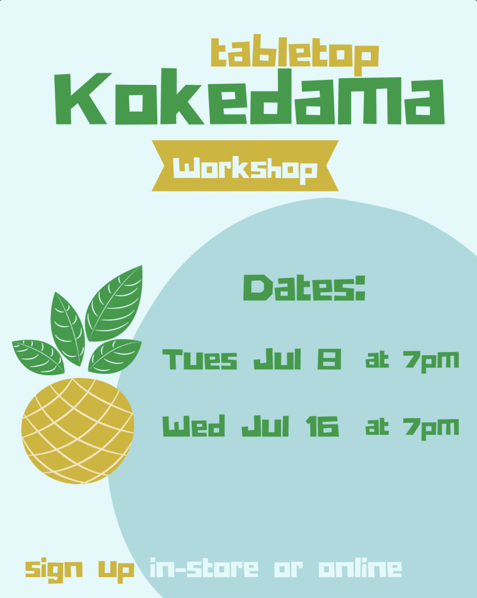 Event flyer